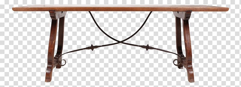 Trestle table Trestle bridge Refectory table Oak, table transparent background PNG clipart