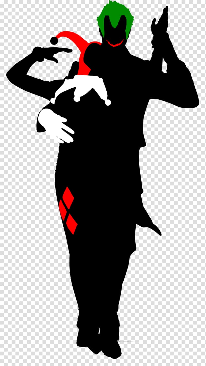 Harley Quinn Jokerz Batman Statue, joker transparent background PNG clipart