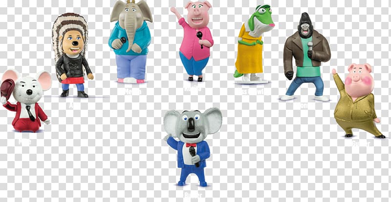 Animal figurine Action & Toy Figures Human behavior Character, sing movie transparent background PNG clipart