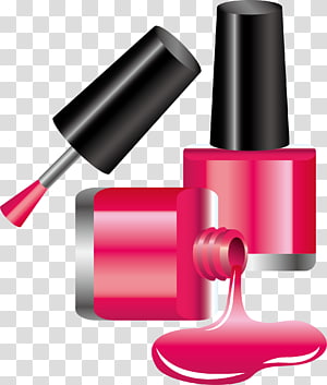 Nude-colored manicure and lipstick, Lip Nail art Mauve Manicure, Pink ...