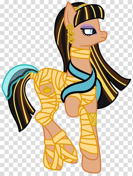 Horse Pony Princess Luna Monster High Cleo De Nile, horse transparent background PNG clipart