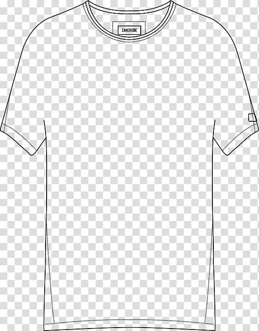 Printed T-shirt Sleeve Collar, T-shirt transparent background PNG clipart