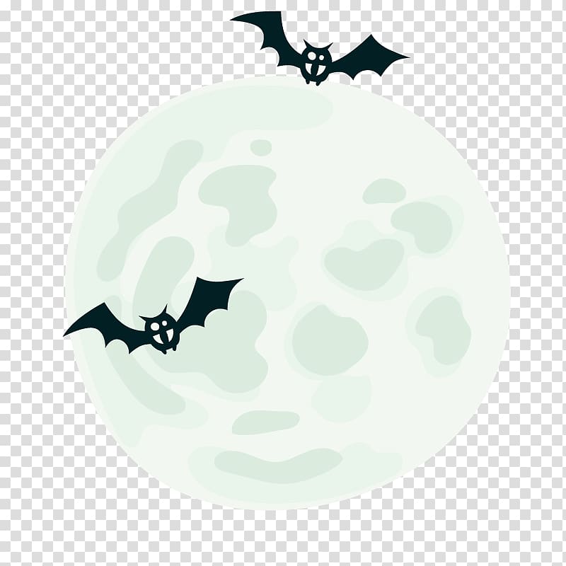 Bat Moon, Bat moon transparent background PNG clipart