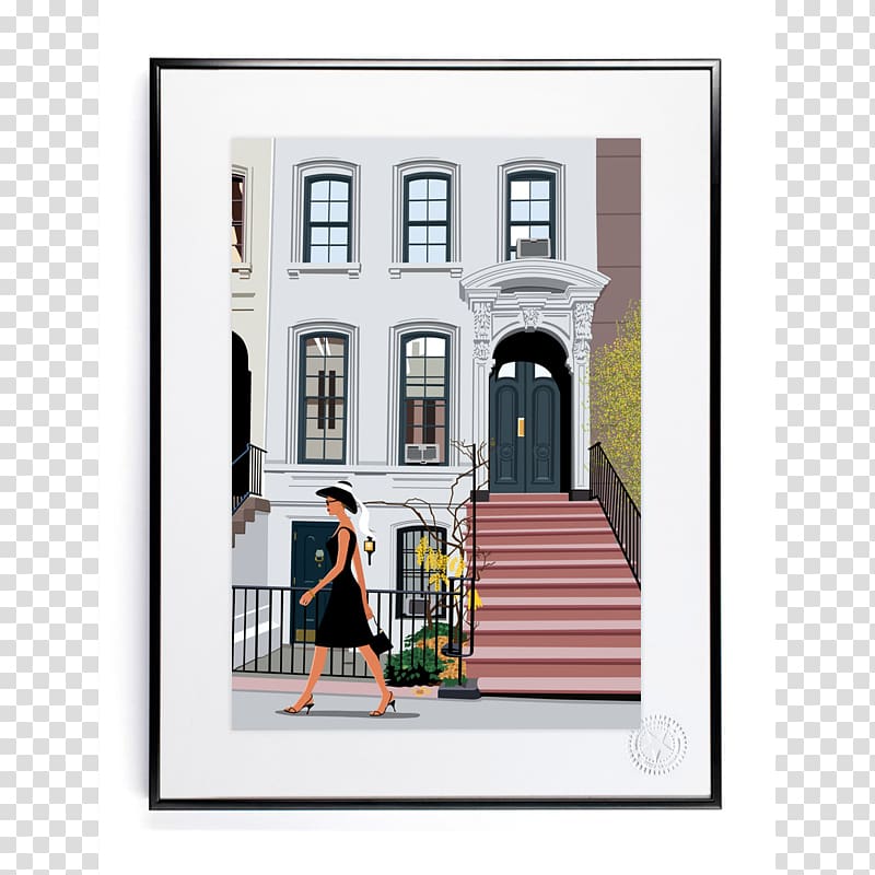 New York City Poster Affiche Paolo Mariotti, New York 30 x 40 cm Republic Illustration, New York Poster transparent background PNG clipart