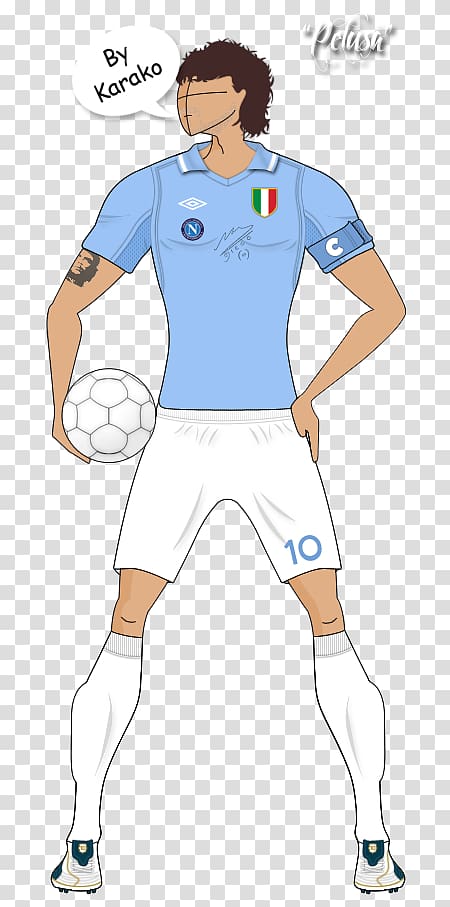 T-shirt Team sport Uniform Sleeve, diego Maradona transparent background PNG clipart