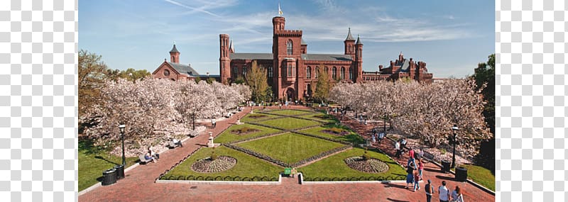 Smithsonian Institution Building Enid A. Haupt Garden National Portrait Gallery Museum, campus environment transparent background PNG clipart