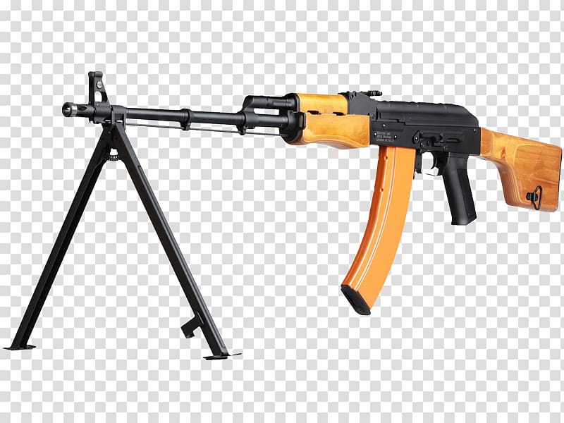 Assault rifle Airsoft Guns Light machine gun RPK, assault rifle transparent background PNG clipart