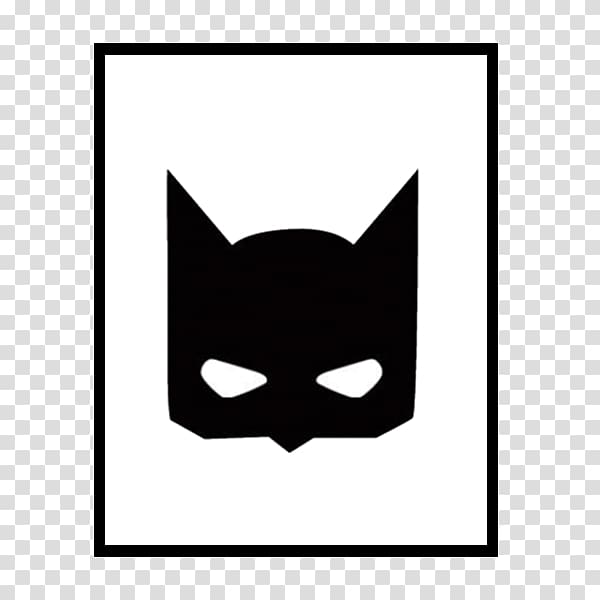 Batman Canvas print Wall decal Mask, batman transparent background PNG clipart