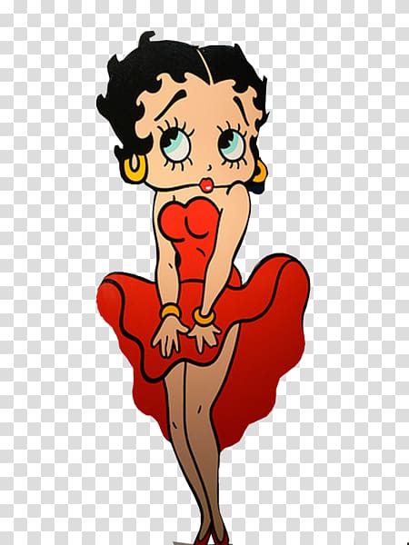 Betty Boop Olive Oyl Cartoon, Betty transparent background PNG clipart