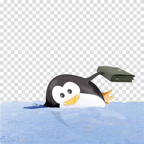 King penguin Bird Emperor Penguin, Swimming penguins transparent background PNG clipart