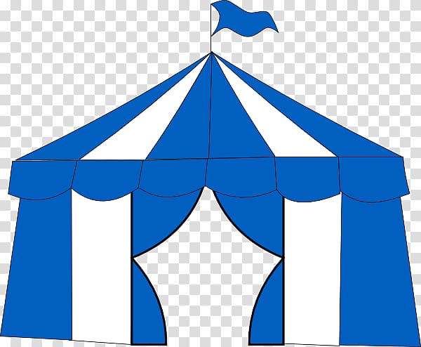 Circus Tent , Circus, Blue, Tent transparent background PNG clipart
