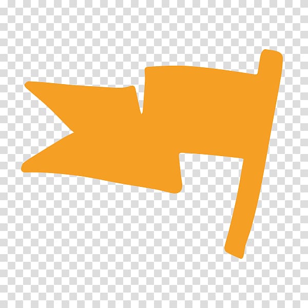 Animation footage Text 4K resolution, orange flag transparent background PNG clipart