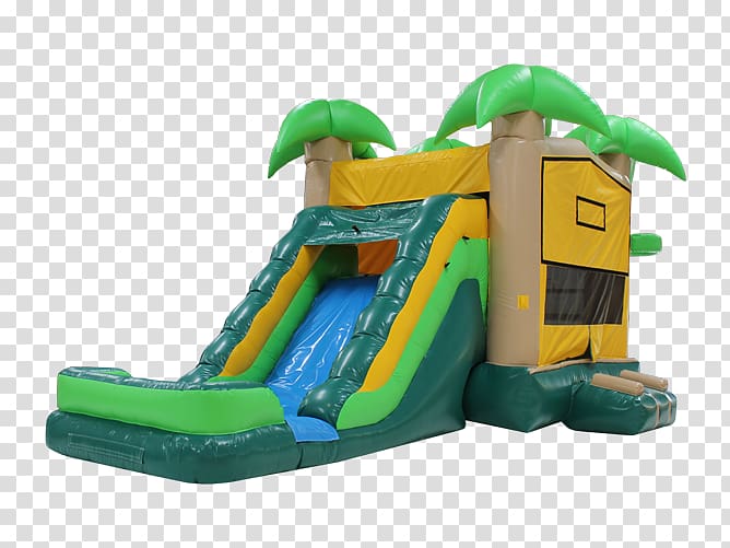 Inflatable Bouncers Castle Playground slide Water slide, Castle transparent background PNG clipart