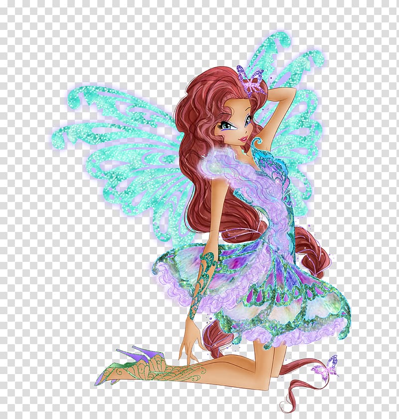 Aisha Tecna Fairy Butterflix, Fairy transparent background PNG clipart