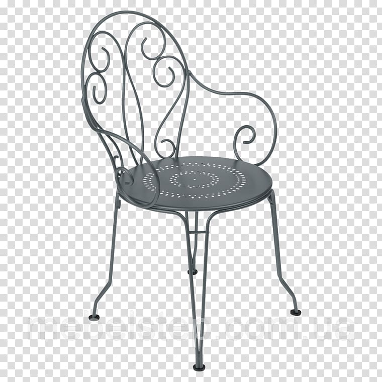 Table Chair Garden furniture Fermob SA, table transparent background PNG clipart