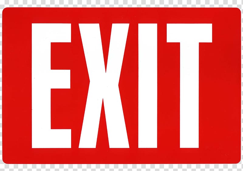 Exit transparent background PNG clipart