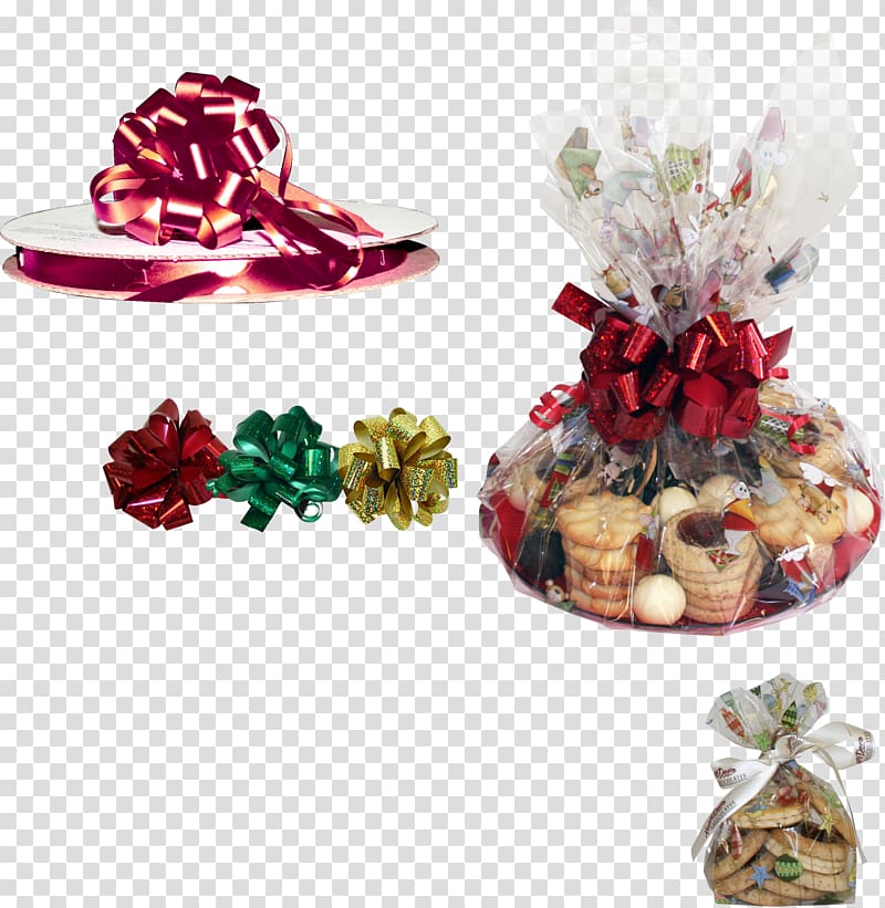 Stollen Christmas ornament Christmas tree Tray, reel ribbon transparent background PNG clipart