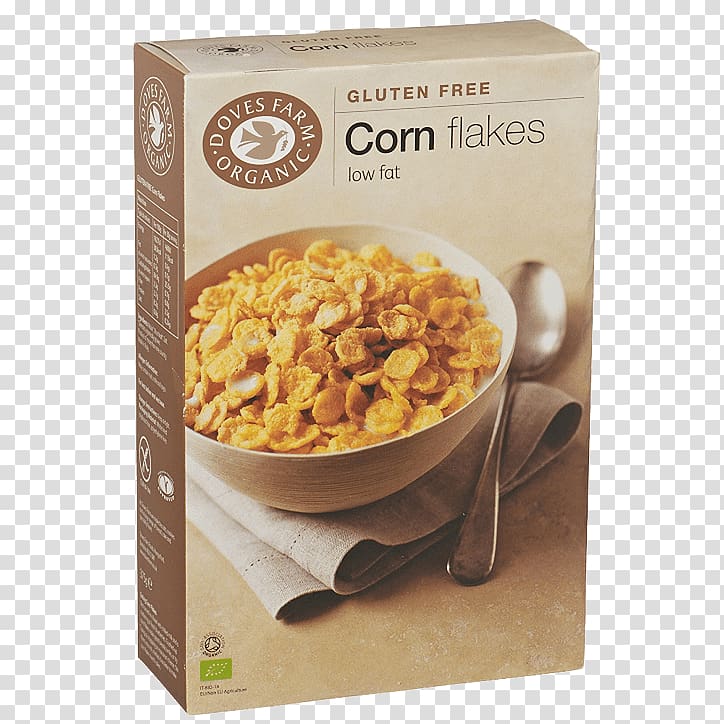 Corn flakes Breakfast cereal Organic food Muesli Gluten-free diet, corn flakes transparent background PNG clipart