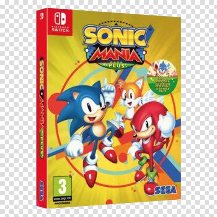Sonic Mania Nintendo Switch Video game Xbox One, captain toad treasure tracker transparent background PNG clipart