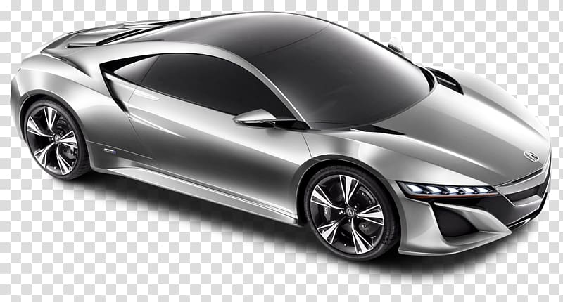 2017 Acura NSX 2013 Acura RDX North American International Auto Show Car, Acura NSX Silver Car transparent background PNG clipart