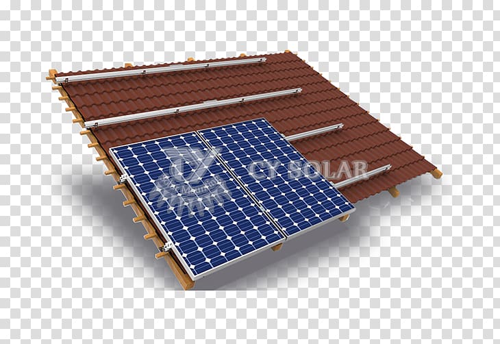 Roof shingle Solar energy Solar Panels Solar shingle, roof tiles transparent background PNG clipart
