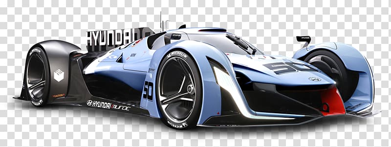 Gran Turismo 4 Hyundai Car International Motor Show Germany, Hyundai N 2025 Vision Gran Turismo Blue Car transparent background PNG clipart