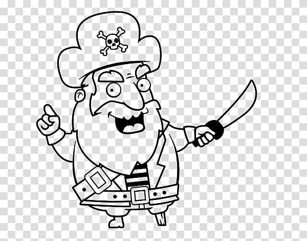 Piracy Drawing Child, dibujo tesoro pirata transparent background PNG clipart