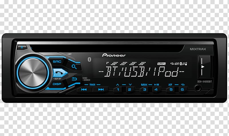 Vehicle audio Pioneer Corporation CD player Automotive head unit Radio receiver, calling all cars radio transparent background PNG clipart