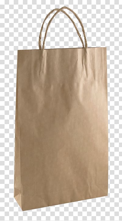Kraft paper Shopping Bags & Trolleys Paper bag, brown bag transparent background PNG clipart