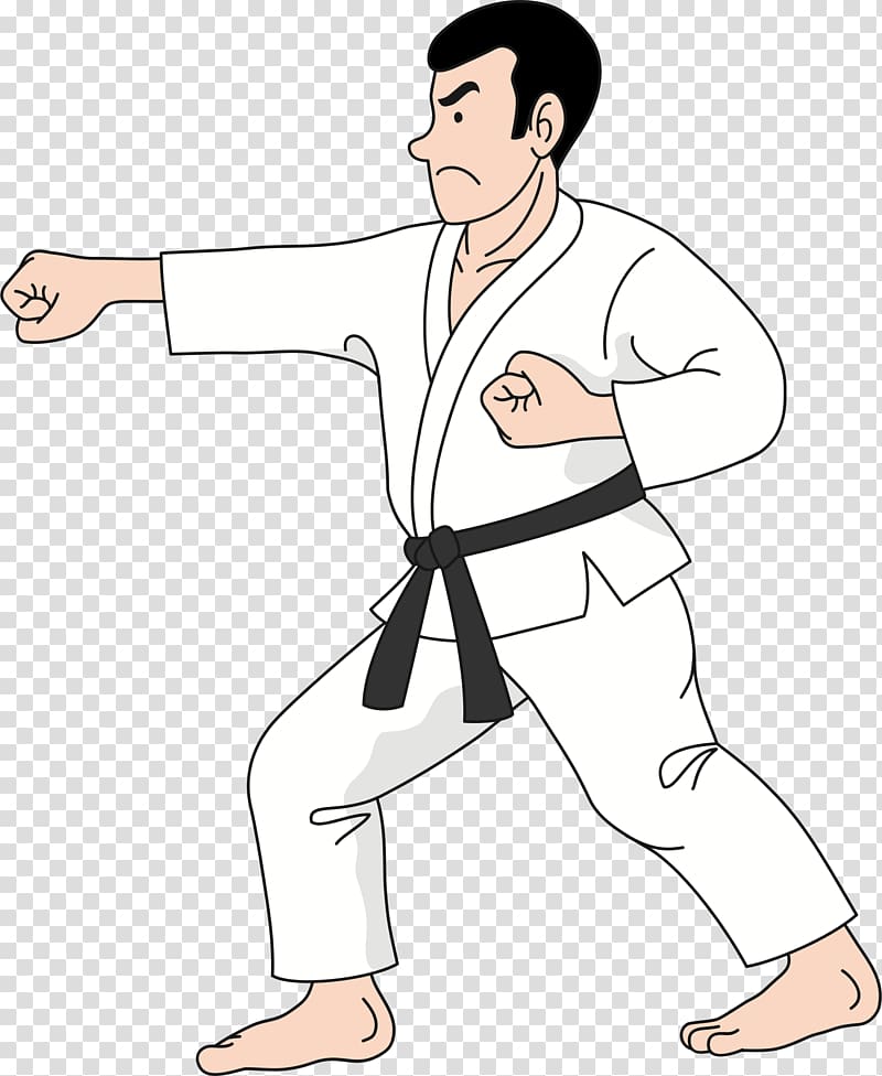 Karate gi Taekwondo , karate transparent background PNG clipart