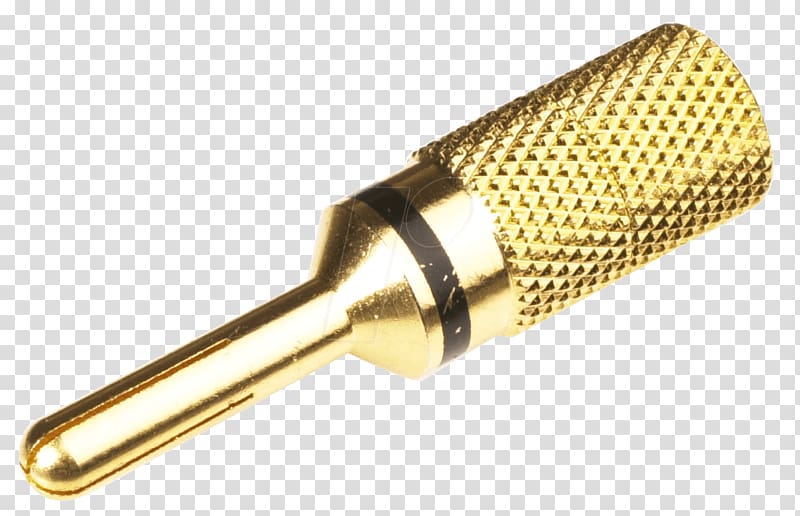 Tool Banana connector Gold plating Electrical cable, banana transparent background PNG clipart