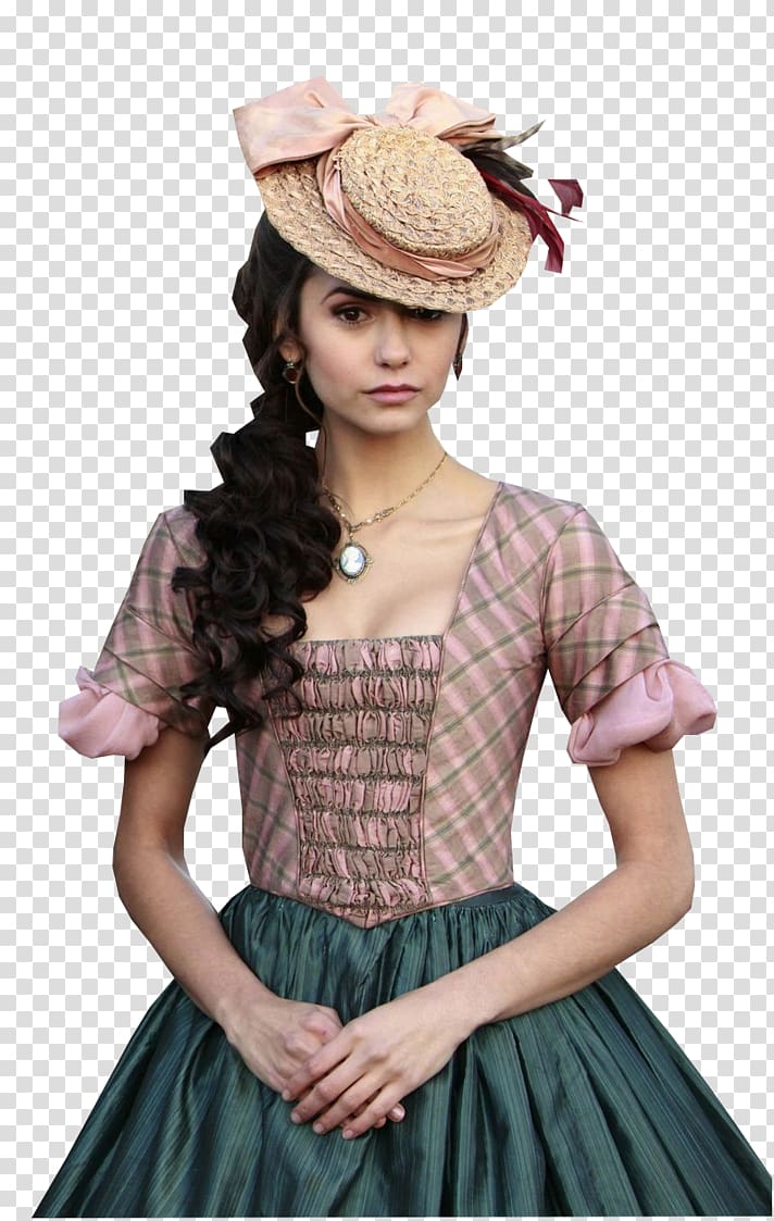 Nina Dobrev The Vampire Diaries Elena Gilbert Katherine Pierce Stefan Salvatore, nina dobrev transparent background PNG clipart