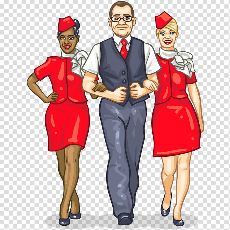 Flight attendant Airplane 0506147919 Airline meal, flight attendants transparent background PNG clipart