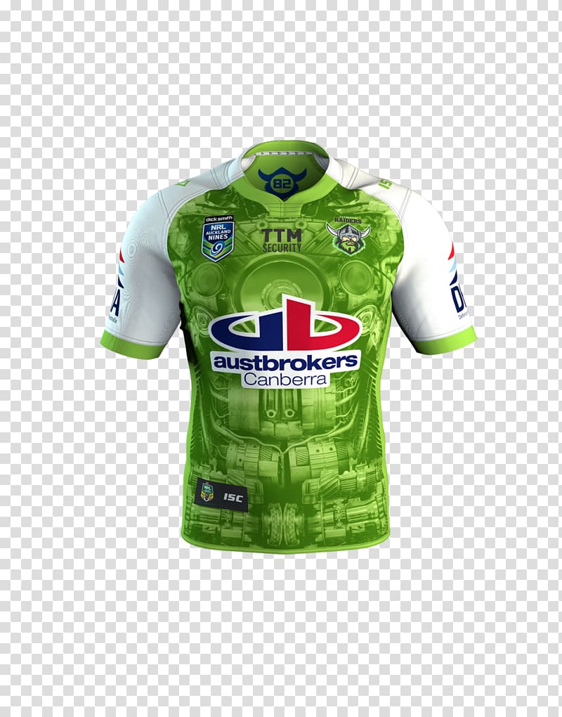 Jersey National Rugby League Canberra Raiders 2016 NRL Auckland Nines St. George Illawarra Dragons, raiders transparent background PNG clipart