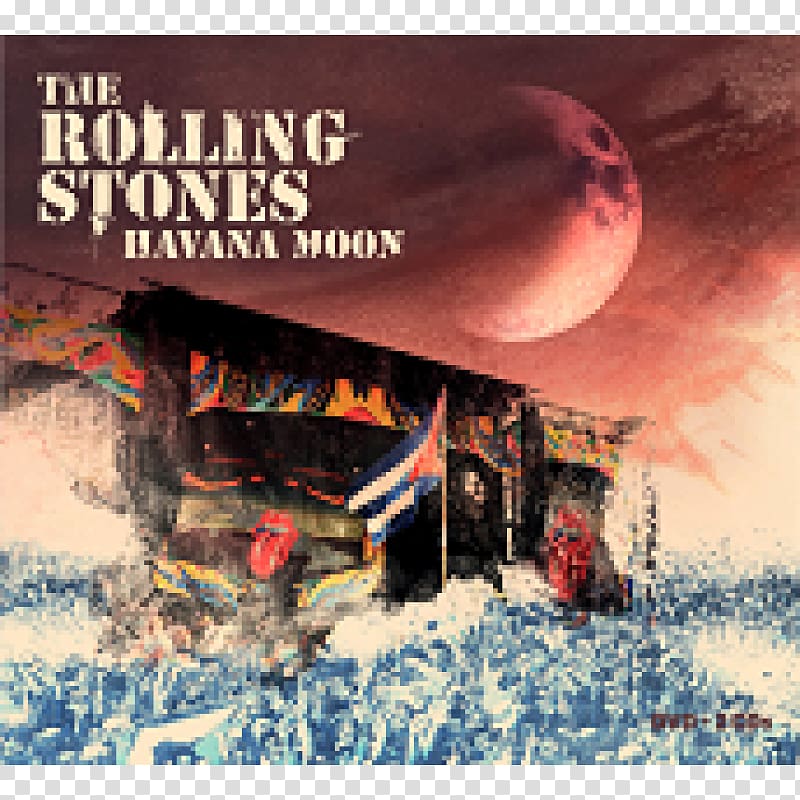 Blu-ray disc The Rolling Stones Havana Moon DVD Album, dvd transparent background PNG clipart