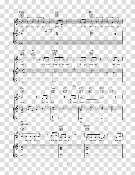 Sheet Music Music Chord Piano, free sheet music transparent background PNG clipart