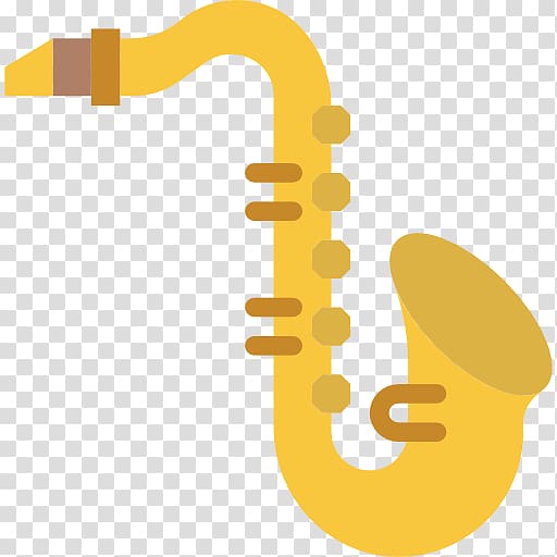 Saxophone Musical instrument Icon, A saxophone transparent background PNG clipart