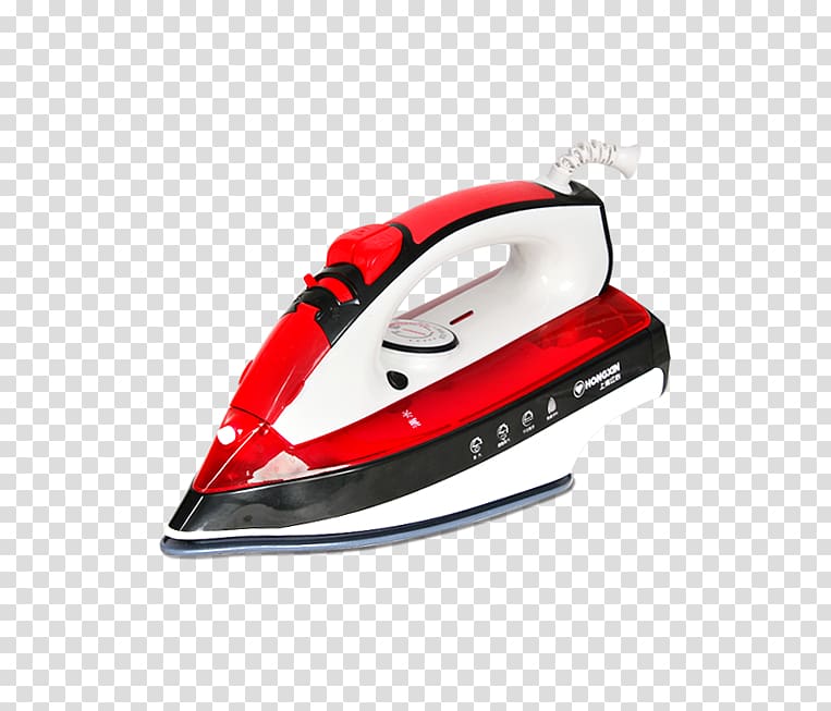 Clothes iron Electricity Home appliance u84b8u6c7du6302u70ebu673a Steam, Iron transparent background PNG clipart