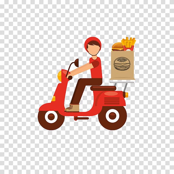 express delivery boy transparent background PNG clipart