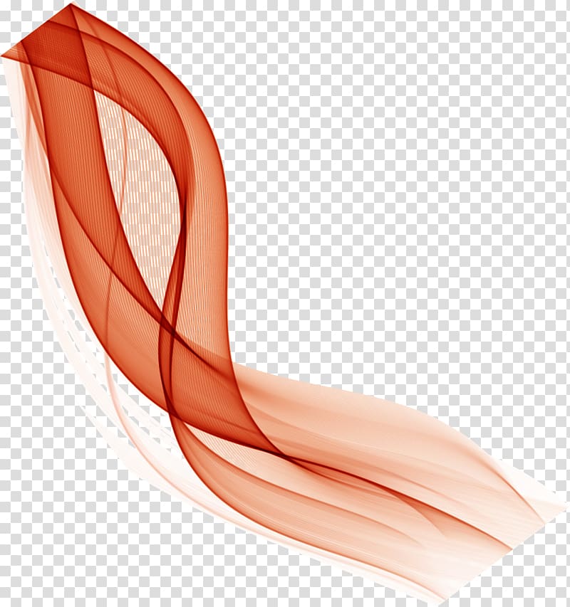 brown illustration, Line Curve, Wavy lines transparent background PNG clipart