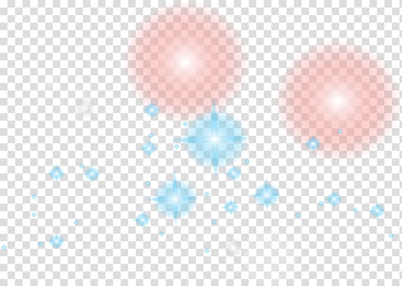 beautiful star effect elements transparent background PNG clipart