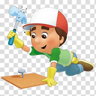 Handy Manny, Handy Manny Working transparent background PNG clipart