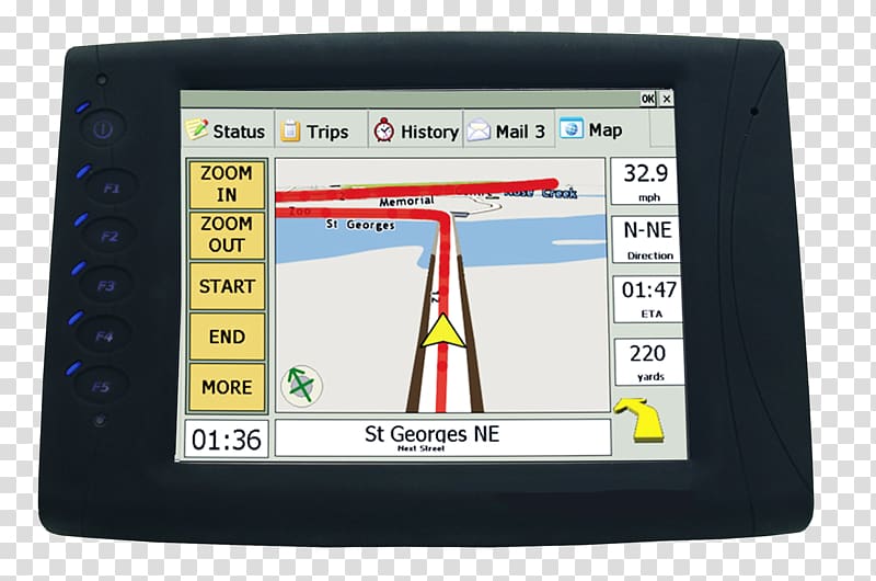 Automotive navigation system GPS Navigation Systems Trapeze Software Car Automatic vehicle location, gps car transparent background PNG clipart