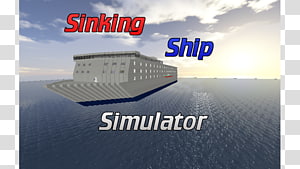 Ship Simulator Simulation Video Game Sinking Of The Rms Titanic Sinking Ship Transparent Background Png Clipart Hiclipart - titanic background roblox