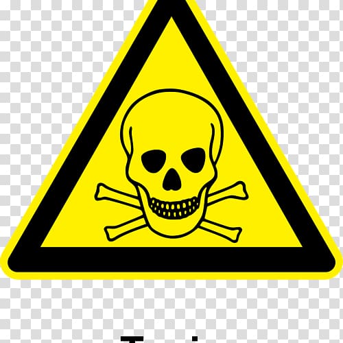 Hazardous waste Toxicity Toxic waste Hazard symbol, symbol transparent background PNG clipart