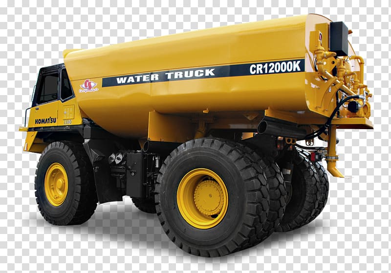 Tire Tank truck Water Heavy Machinery, truck transparent background PNG clipart