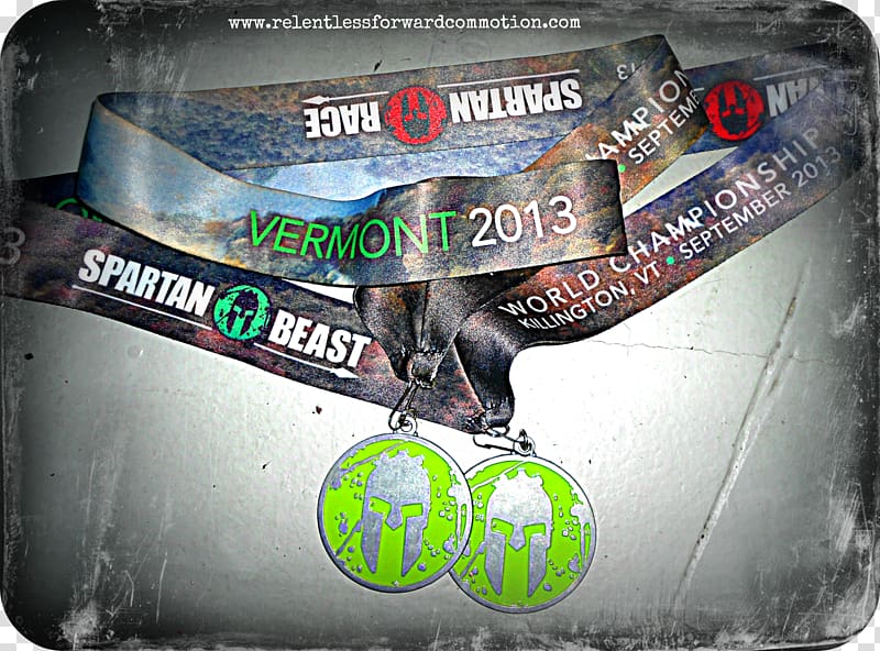 Spartan Vermont Beast Spartan Race Medal World championship Obstacle racing, reebok transparent background PNG clipart