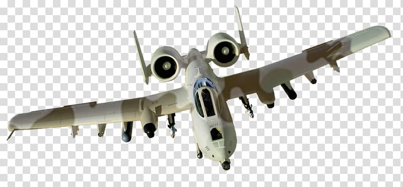 Fairchild Republic A-10 Thunderbolt II Airplane Common warthog, thunderbolt transparent background PNG clipart