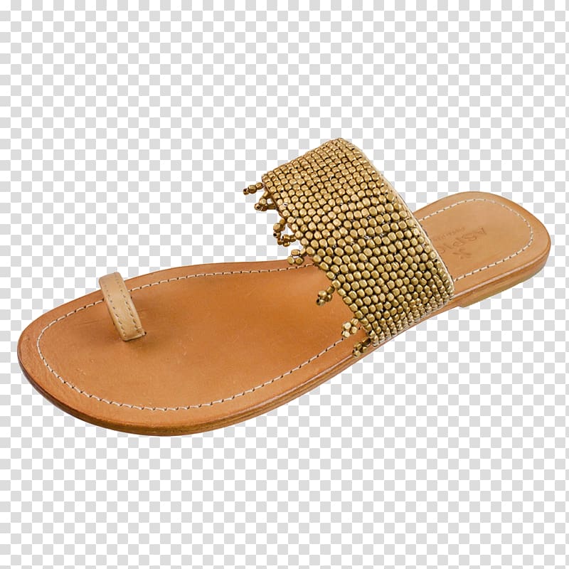 Sandal Flip-flops Leather Peep-toe shoe, sandal transparent background PNG clipart
