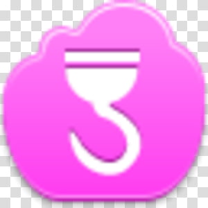 Number Pink M, design transparent background PNG clipart thumbnail